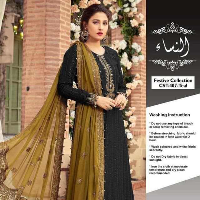 Al Nisa Brand 3pc Dress